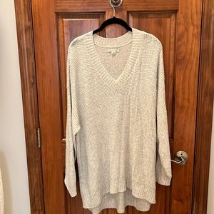Light gray American Eagle sweater.  Size medium.